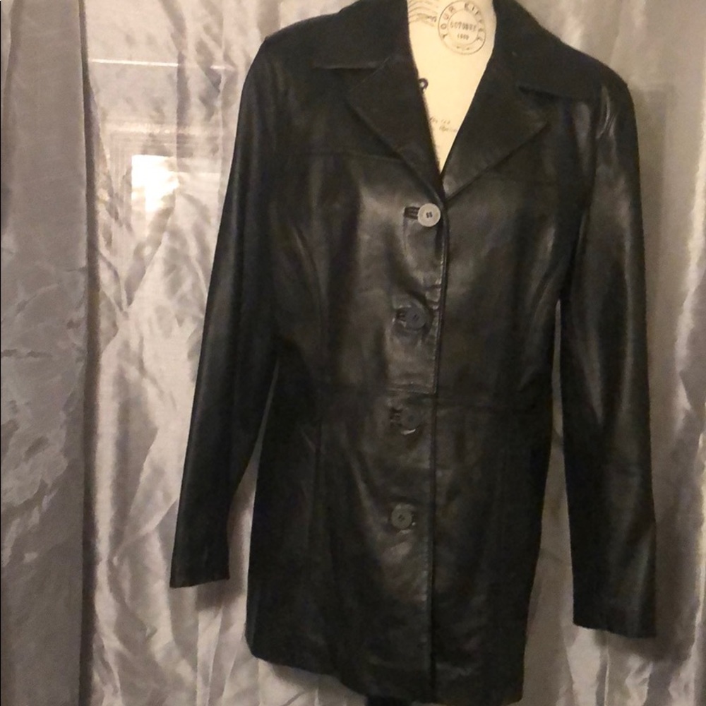 Nine West Leather Jacket
